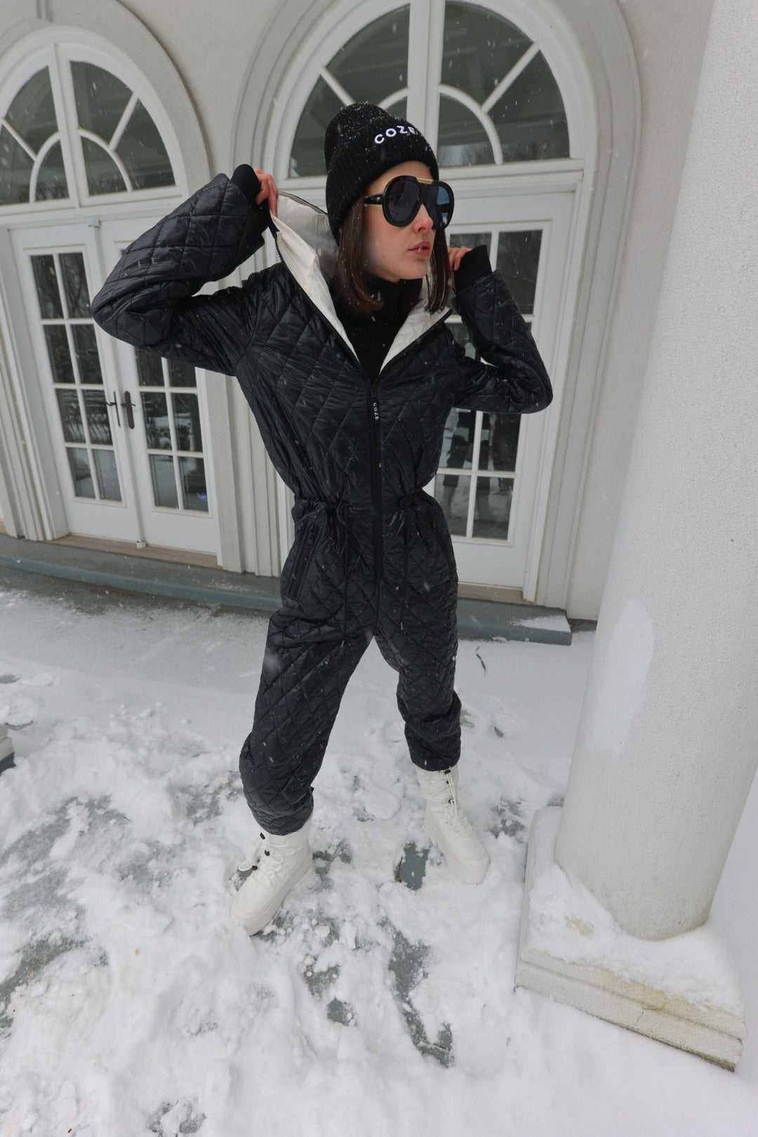 COZE Insulated Jumpsuit with Cream Lining